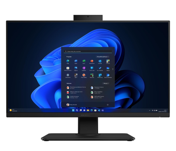 ASUS ExpertCenter AIO P600 24 Ryzen AI 7-345/16GB/1TB/W11P Czarny - 1613123 - zdjęcie